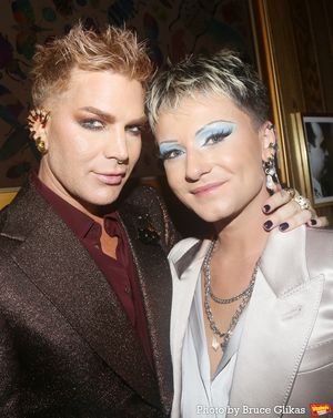 Adam Lambert and Oliver Glies @ BroadwayWorld Adam Lambert and Oliver Glies Photo