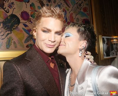 Adam Lambert and Oliver Glies Photo