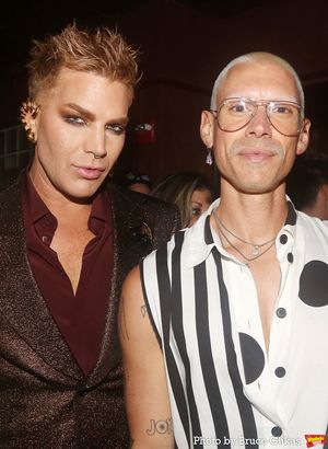 Adam Lambert and Joey Hardy Gray @ BroadwayWorld Adam Lambert and Joey Hardy Gray Photo