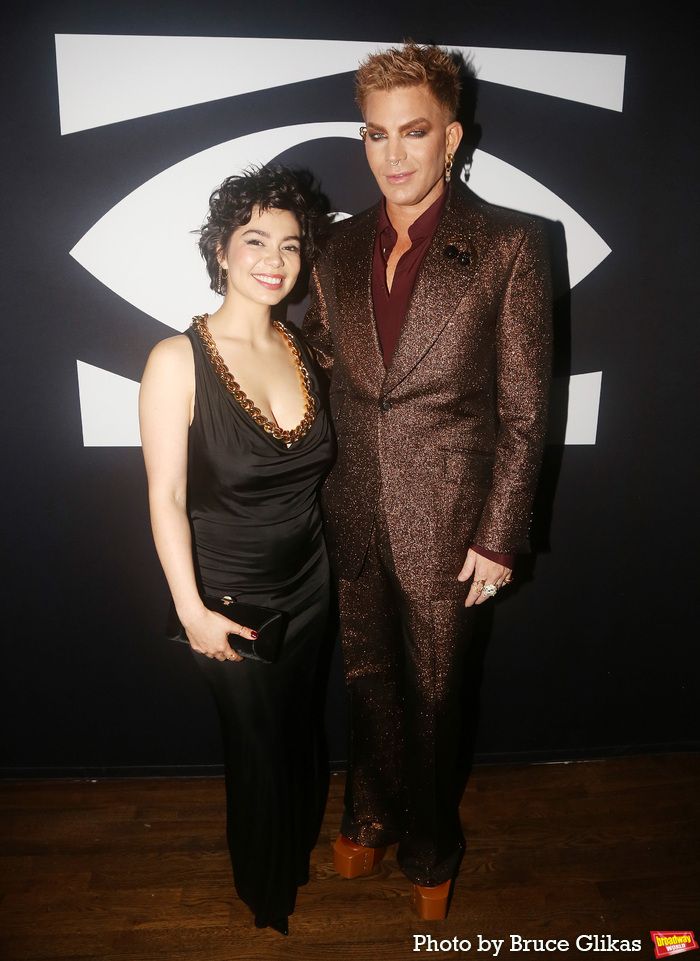 Photos: Adam Lambert & Auliʻi Cravalho Celebrate Their CABARET Gala Opening Night — photo 3 of 53