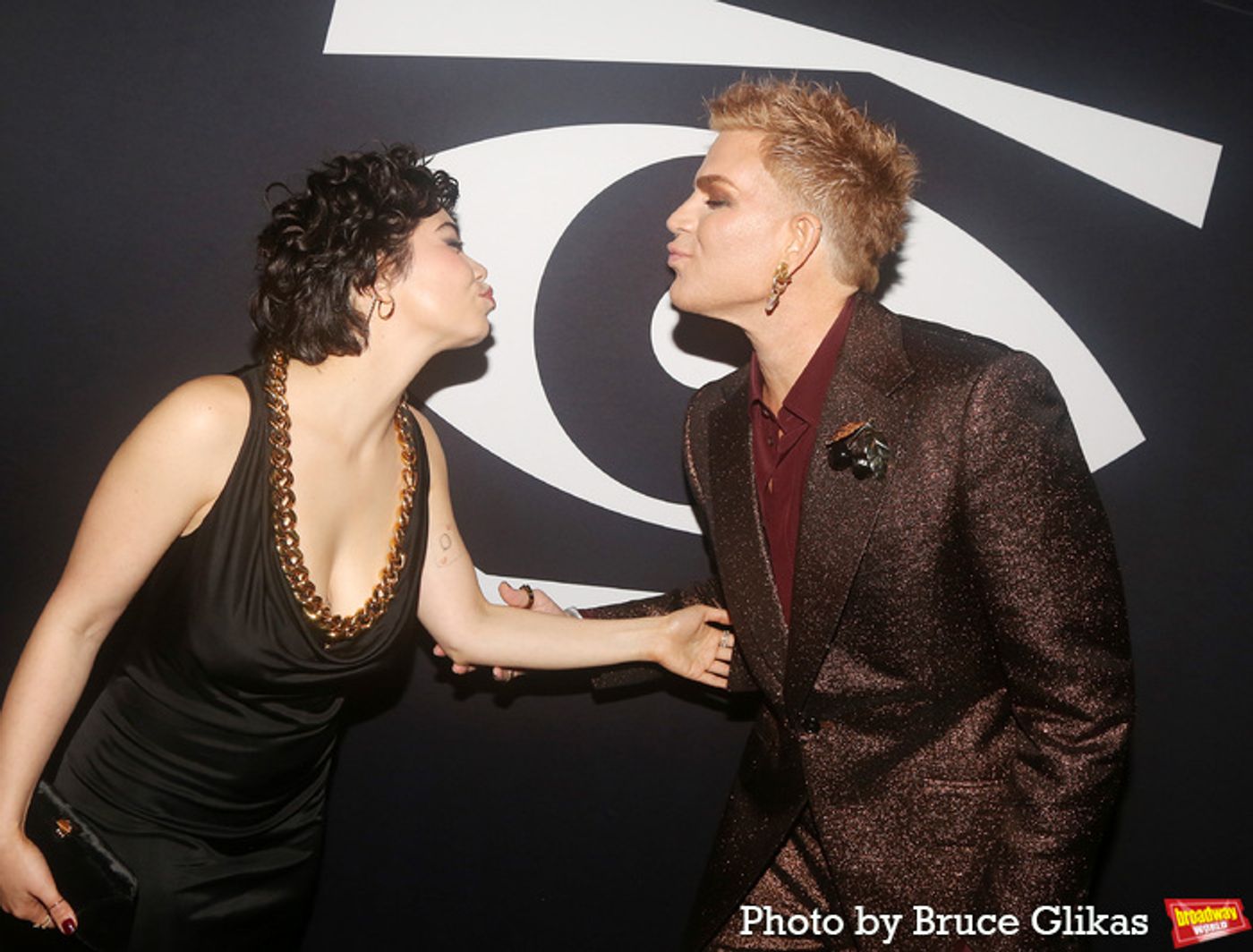 Photos: Adam Lambert & Auliʻi Cravalho Celebrate Their CABARET Gala Opening Night  Image
