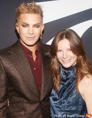 Adam Lambert and Director Rebecca Frecknall @ BroadwayWorld Adam Lambert and Director Rebecca Frecknall Photo