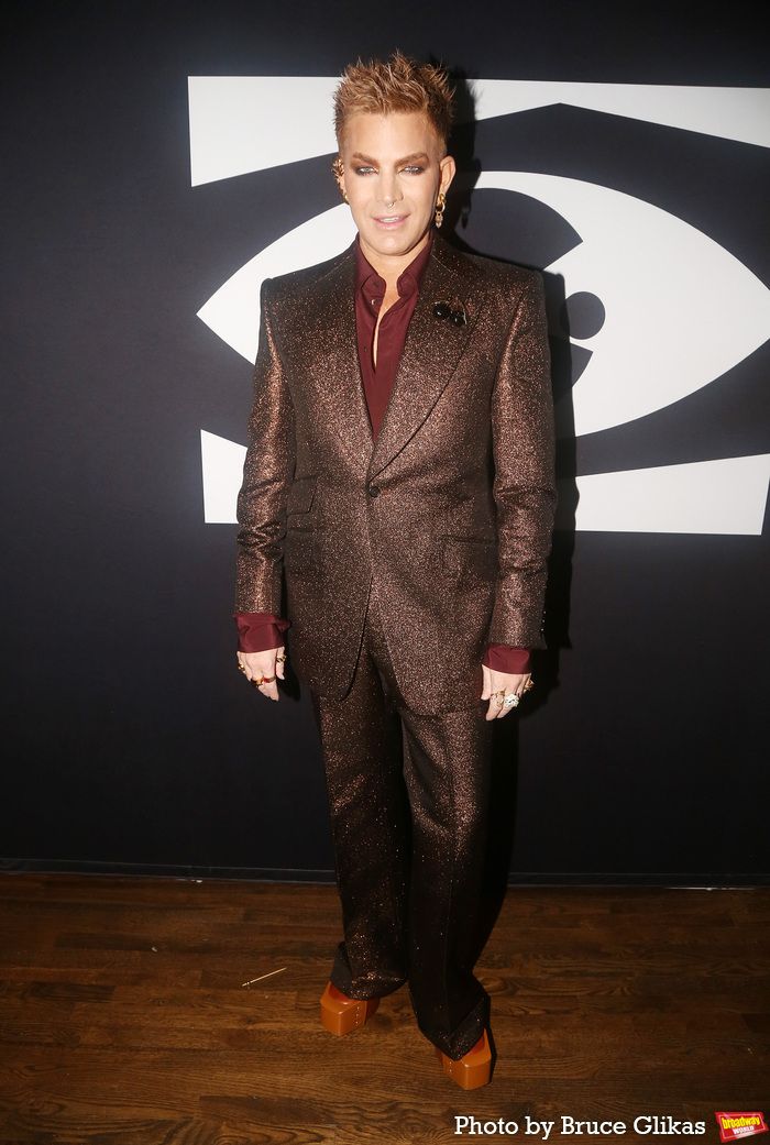 Photos: Adam Lambert & Auliʻi Cravalho Celebrate Their CABARET Gala Opening Night — photo 9 of 53