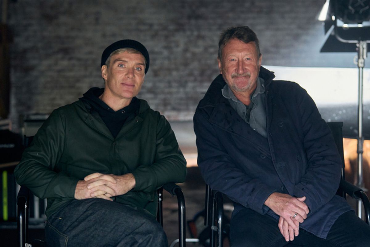 Cillian Murphy and Steven Knight at 
