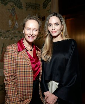 Laila Robins and Angelina Jolie @ BroadwayWorld Laila Robins and Angelina Jolie Photo