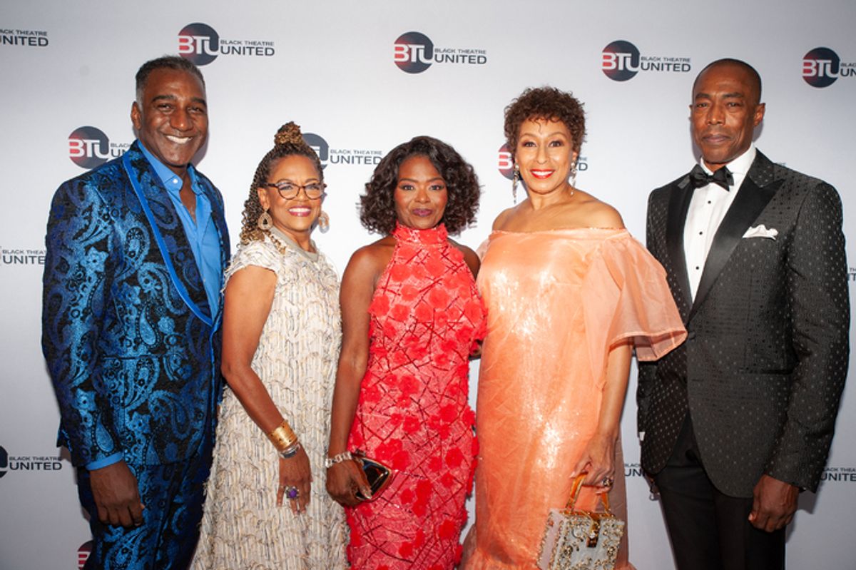 Norm Lewis, Lisa Dawn Cave, LaChanze, Tamara Tunie, Michael McElroy at 