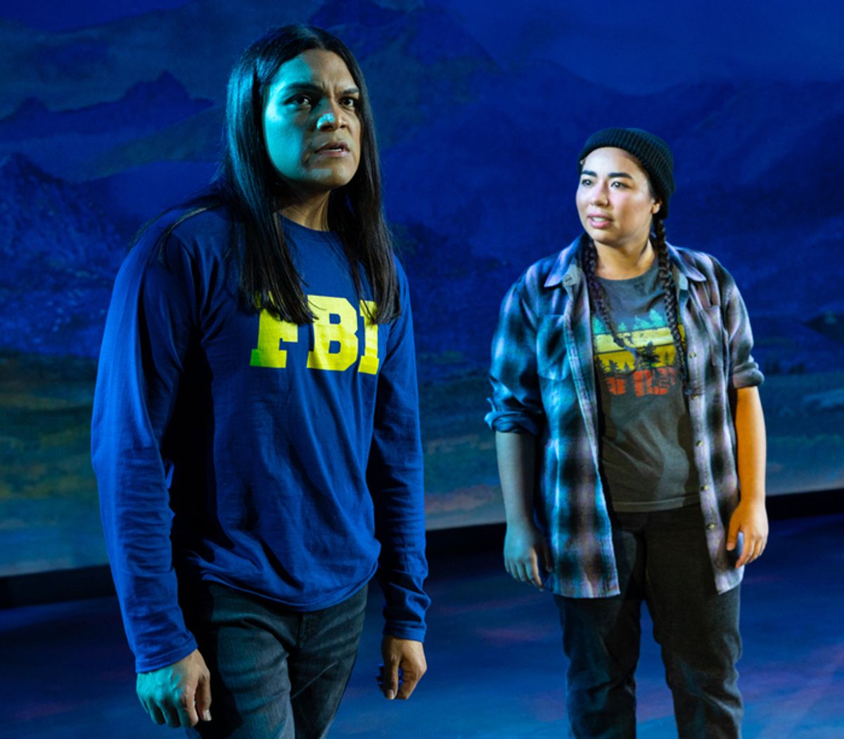 Spencer Battiest and Aubee Billie
 at 