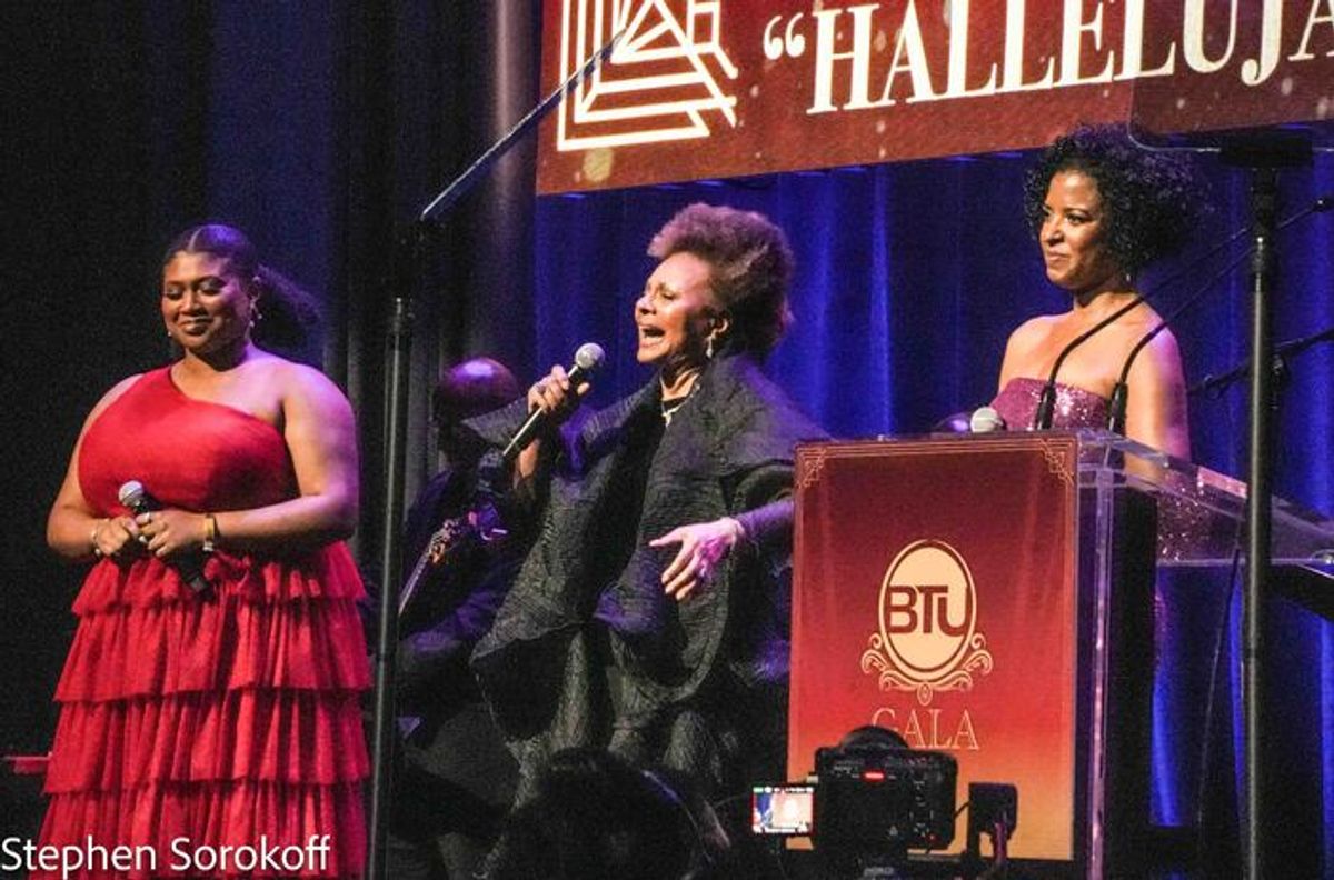 Renée Elise Goldsberry,Leslie Uggams,Gabrielle Rice at 