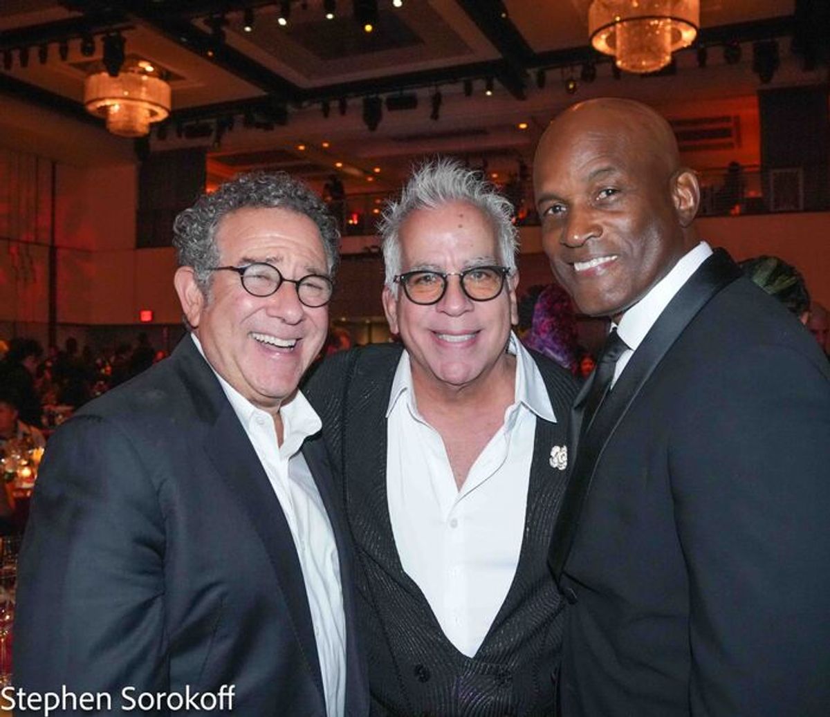 Michael Greif, Richard Jay-Alexander, Kenny Leon at 