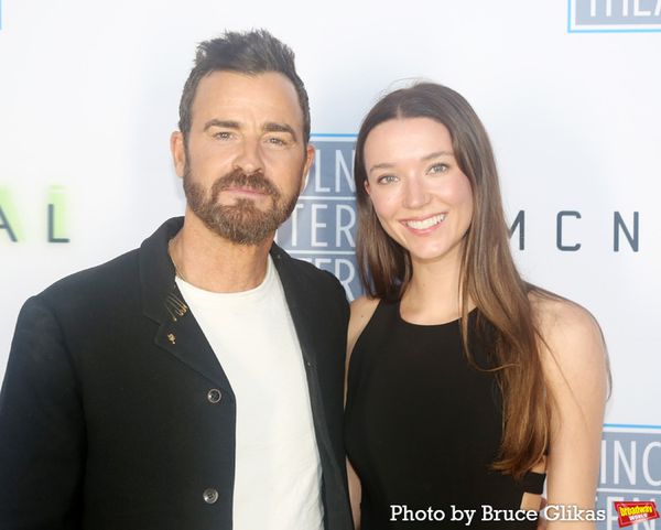 Justin Theroux and Nicole Brydon Bloom Photo