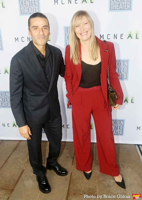 Oscar Isaac and Elvira Lind Photo