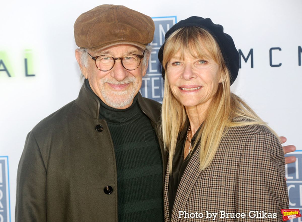 Steven Spielberg and Kate Capshaw at 