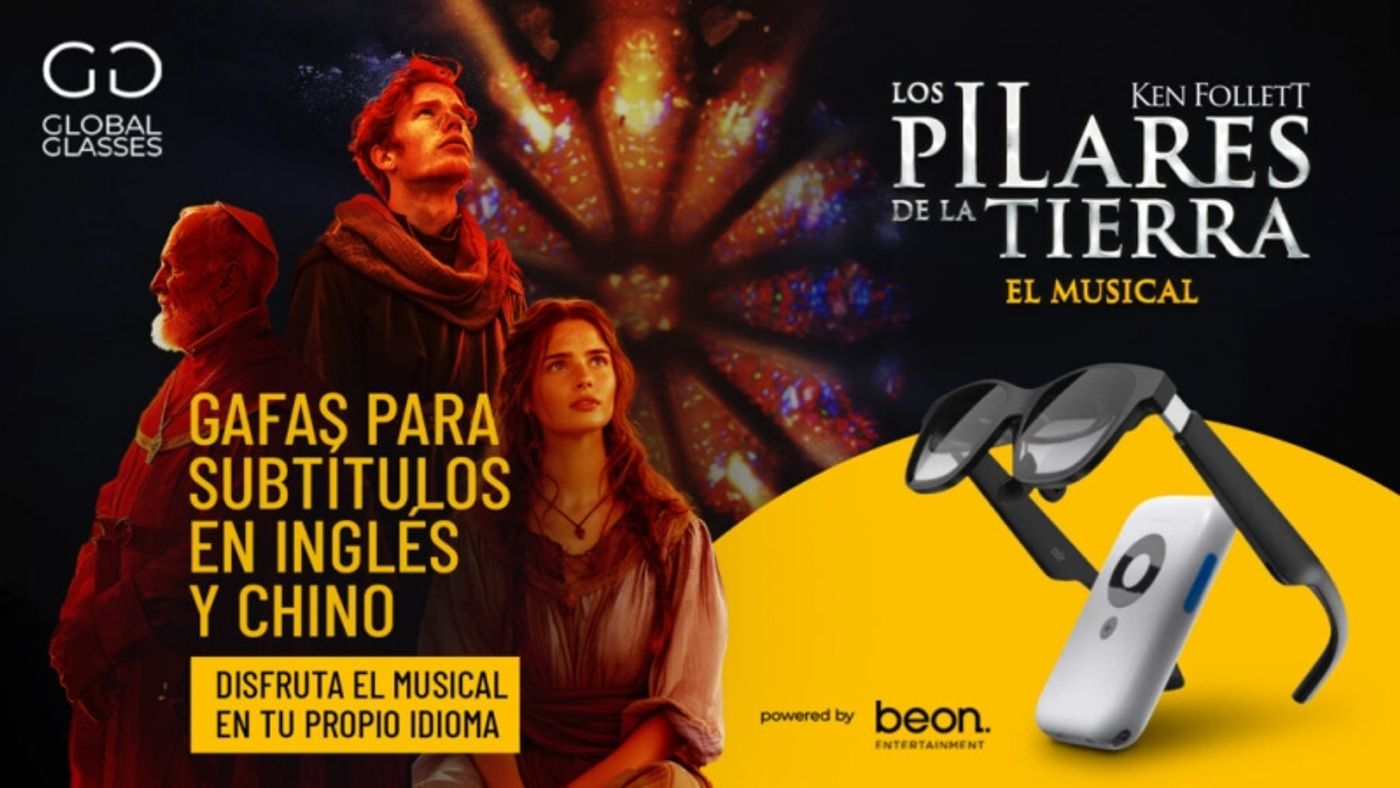 LOS PILARES DE LA TIERRA incorpora Global Glasses para el público extranjero LOS PILARES DE LA TIERRA incorpora Global Glasses para el público extranjero Image