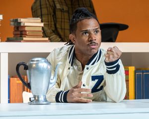 Chris Myers in Babbitt at Shakespeare Theatre Company Photo