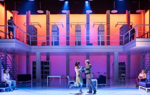 Matthew Broderick, Mara Davi, and the cast of Babbitt at Shakespeare Theatre Company Photo