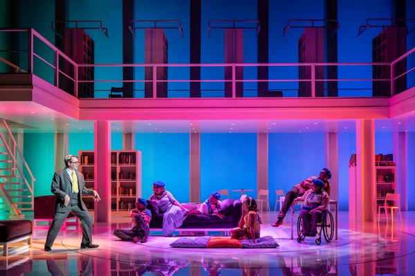 The cast of Babbitt at Shakespeare Theatre Company Photo