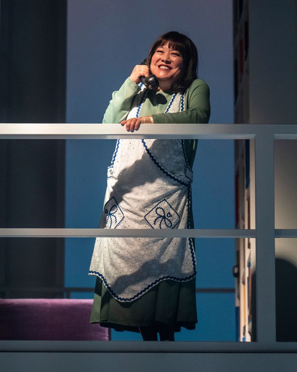 Ann Harada in Babbitt at Shakespeare Theatre Company Photo