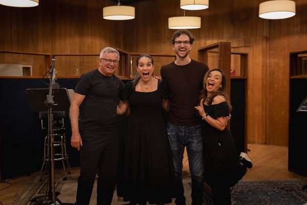 Howard Albert, Gina Naomi Baez, Steven Grant Douglas and Francisca Mu oz Photo