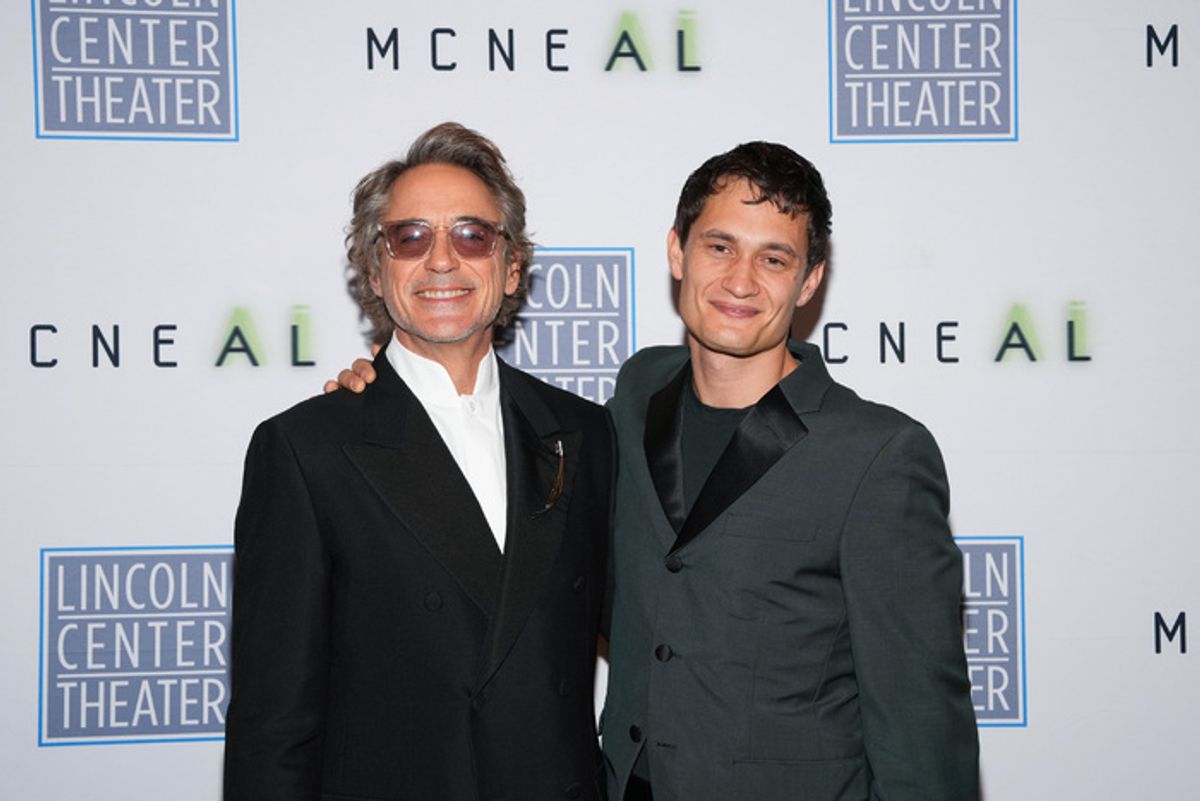 Robert Downey Jr. and Rafi Gavron  at 