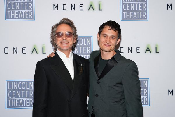 Robert Downey Jr. and Rafi Gavron  Photo