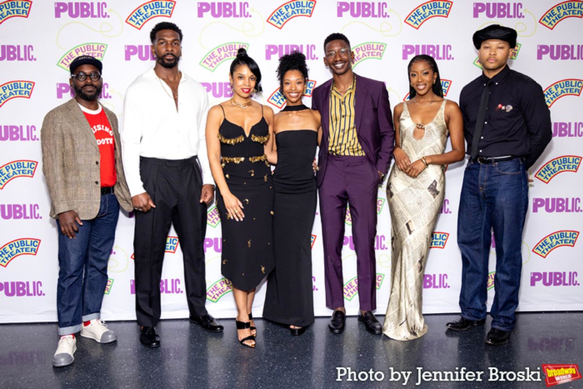 James Ijames, Khris Davis, Susan Kelechi Watson, Téa Guarino, Mamoudou Athie, Sabrina K. Victor, Aaron J. Anderson at 