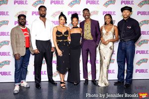 James Ijames, Khris Davis, Susan Kelechi Watson, Téa Guarino, Mamoudou Athie, Sabrina K. Victor, Aaron J. Anderson @ BroadwayWorld James Ijames, Khris Davis, Susan Kelechi Watson, Téa Guarino, Mamoudou Athie, Sabrin Photo