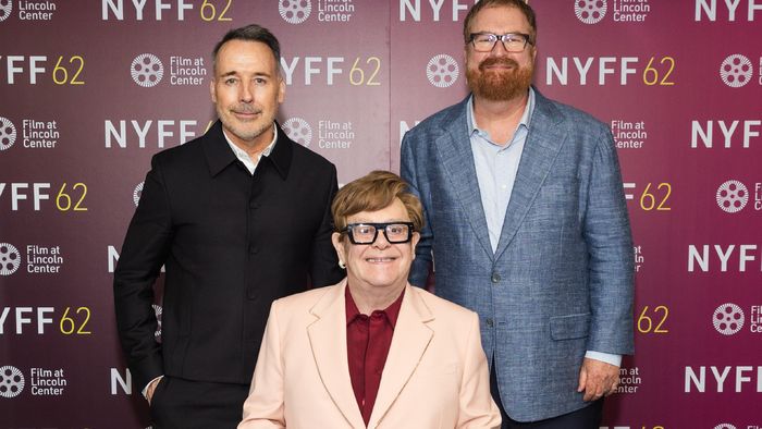 Photos: Elton John Attends New York Film Festival Screening of New Documentary Photos: Elton John Attends New York Film Festival Screening of New Documentary Image
