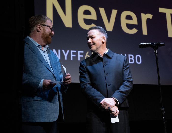 Photos: Elton John Attends New York Film Festival Screening of New Documentary Photos: Elton John Attends New York Film Festival Screening of New Documentary Image