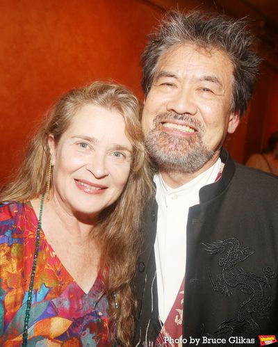 Kathryn Layng and David Henry Hwang Photo