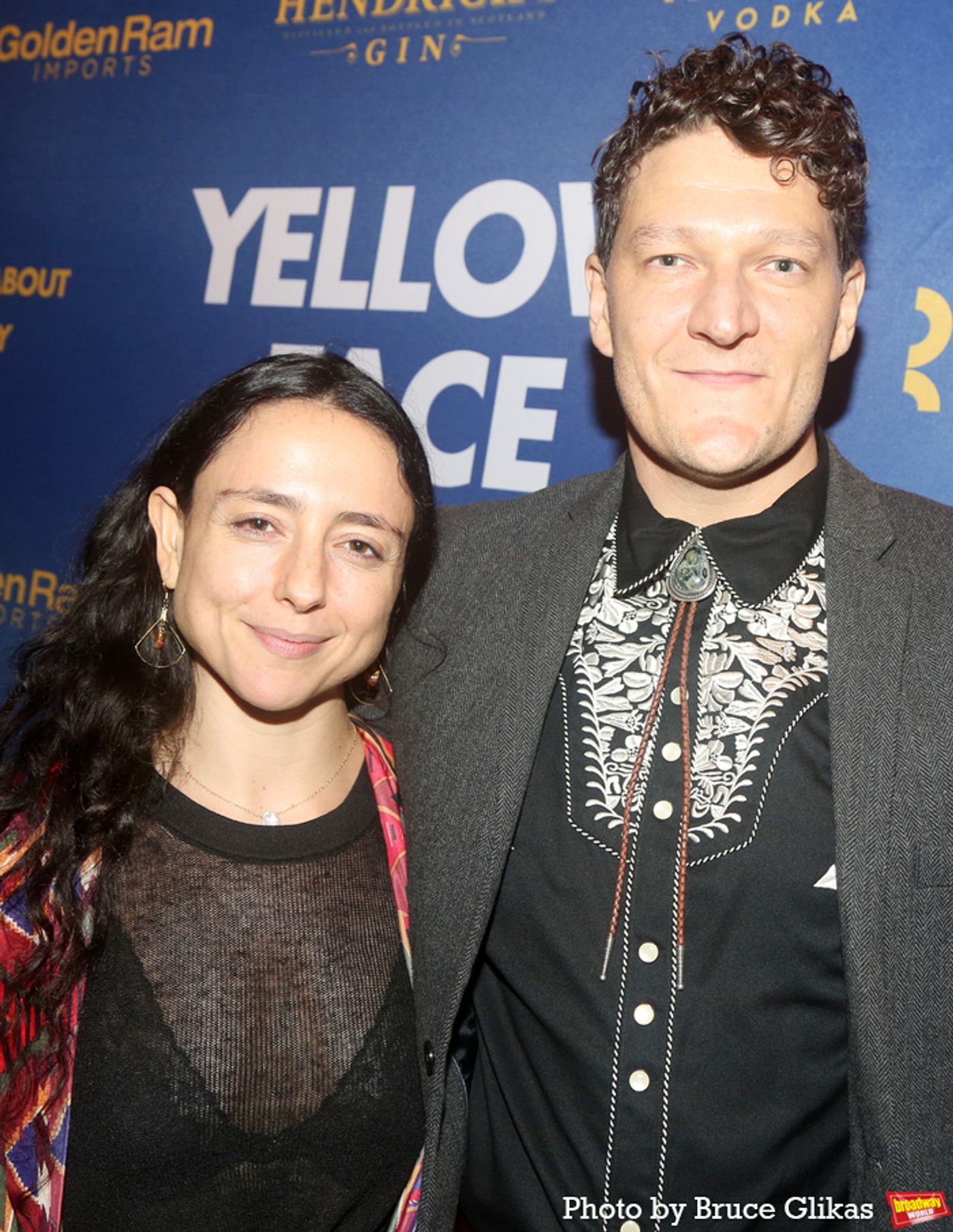 Photos: Stars Walk the Red Carpet for Opening Night of YELLOW FACE  Image