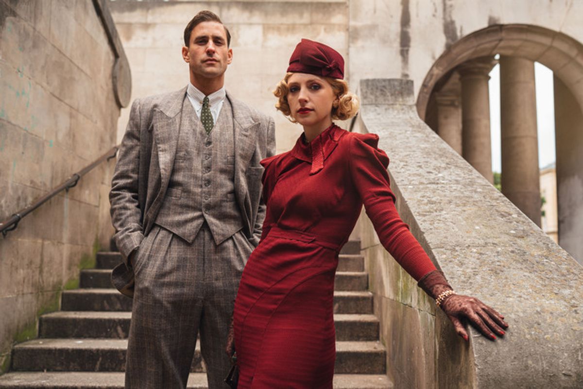 Oliver Jackson-Cohen and Ella Lily Hyland at 