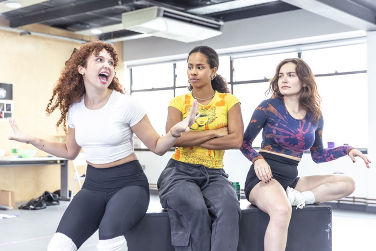 Zasha Rabie, Bessy Ewa, and Sara Bartos at 