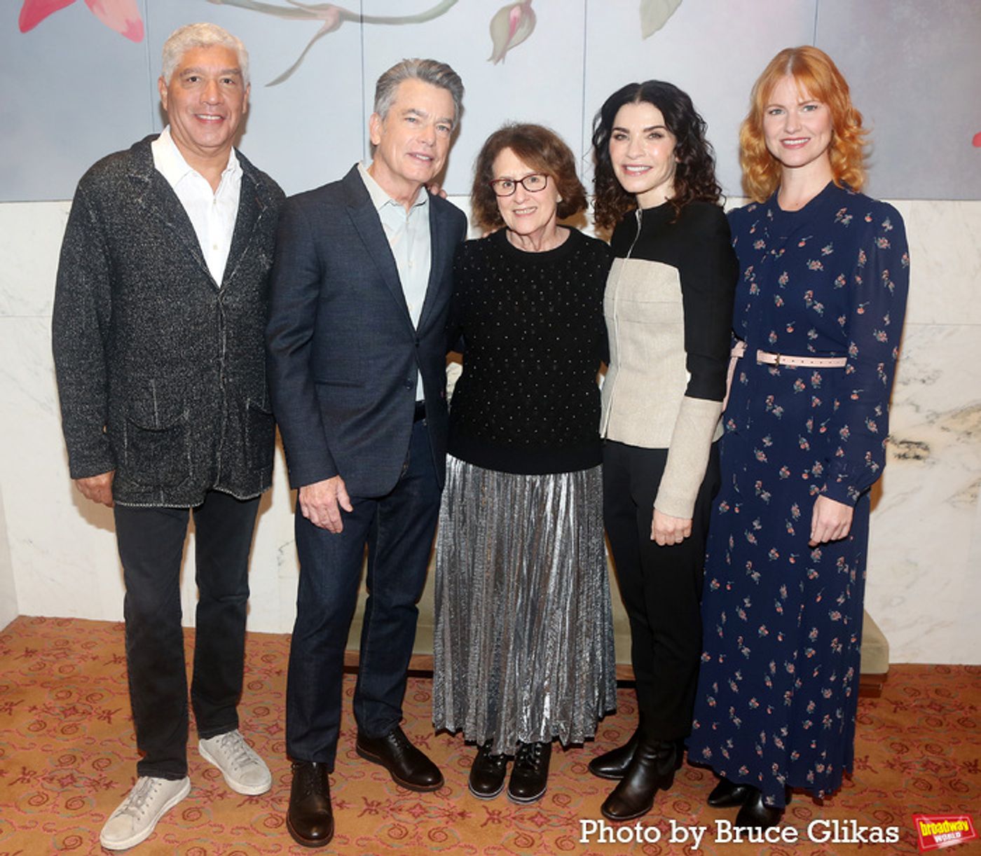 Photos: Peter Gallagher, Julianna Margulies and the Cast of LEFT ON TENTH Meet the Press Photos: Peter Gallagher, Julianna Margulies and the Cast of LEFT ON TENTH Meet the Press Image