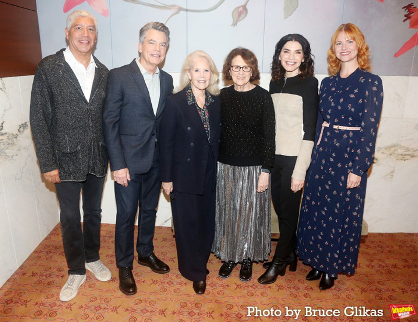 Photos: Peter Gallagher, Julianna Margulies and the Cast of LEFT ON TENTH Meet the Press Photos: Peter Gallagher, Julianna Margulies and the Cast of LEFT ON TENTH Meet the Press Image