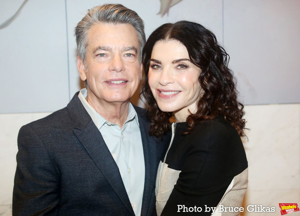 Peter Gallagher and Julianna Margulies at 