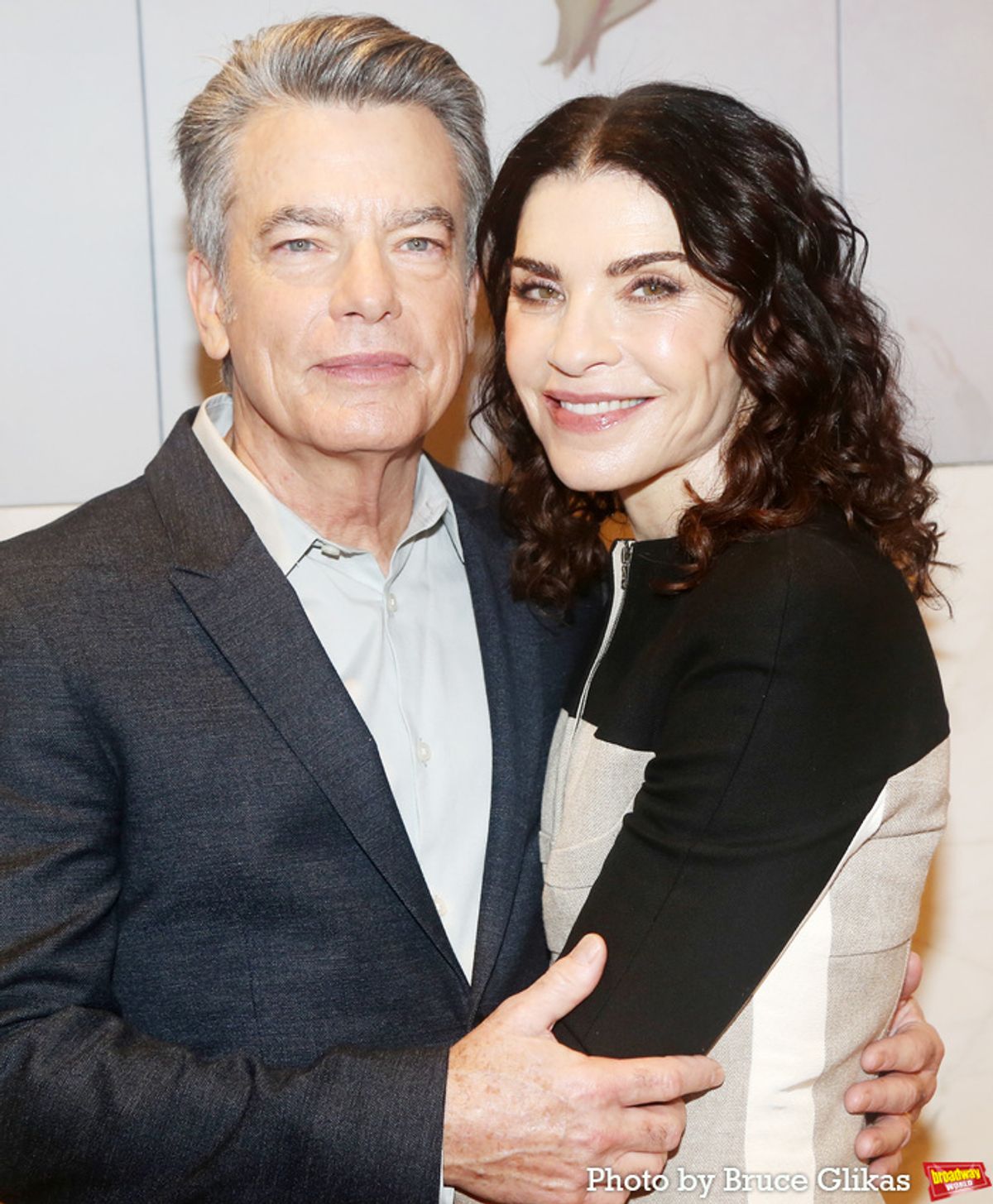 Peter Gallagher and Julianna Margulies at 