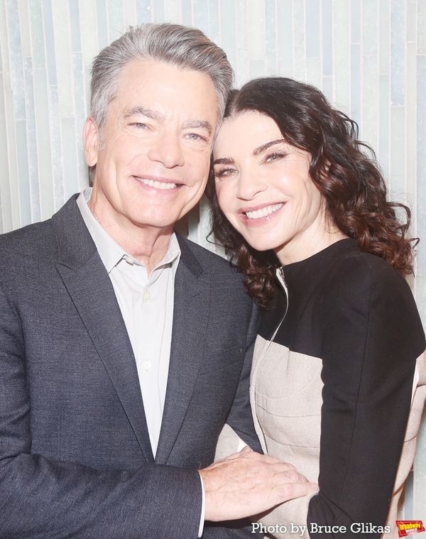 Peter Gallagher and Julianna Margulies Photo