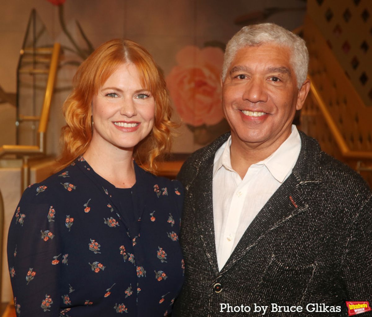 Kate MacCluggage and Peter Francis James at 