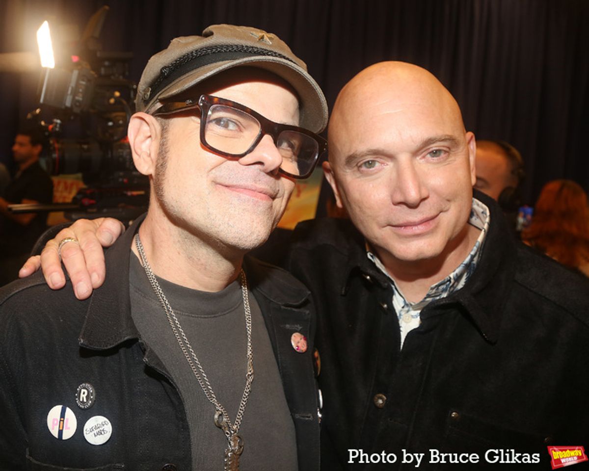 Jay Bakker and Michael Cerveris  at 