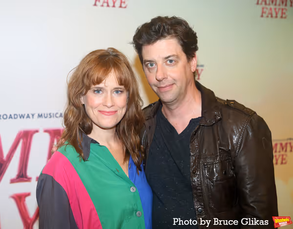 Katie Brayben and Christian Borle  Photo