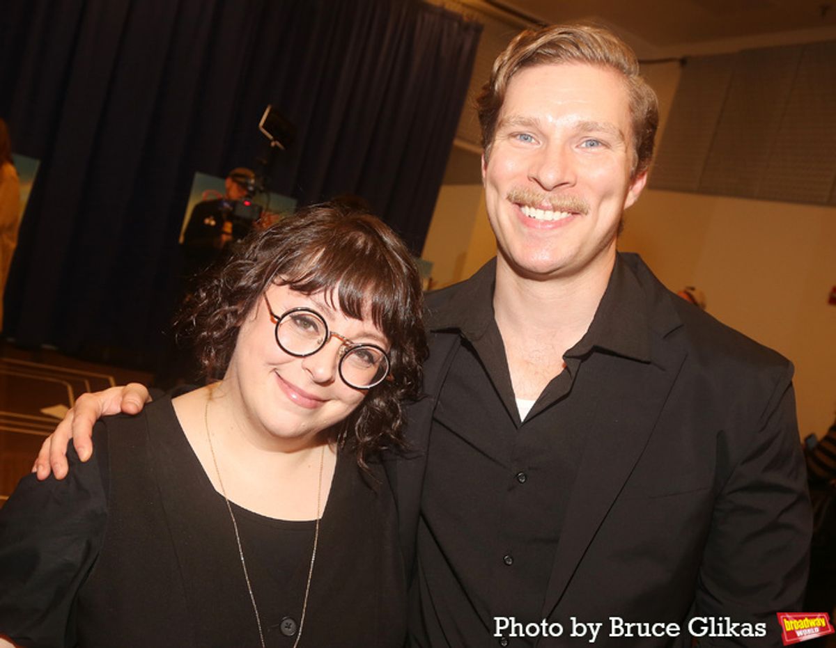 Allison Guinn and Nick Bailey  at 