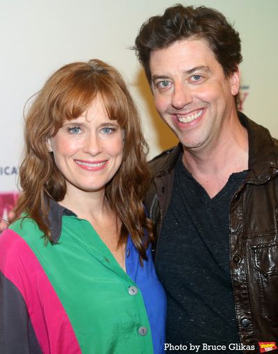 Katie Brayben and Christian Borle  Photo