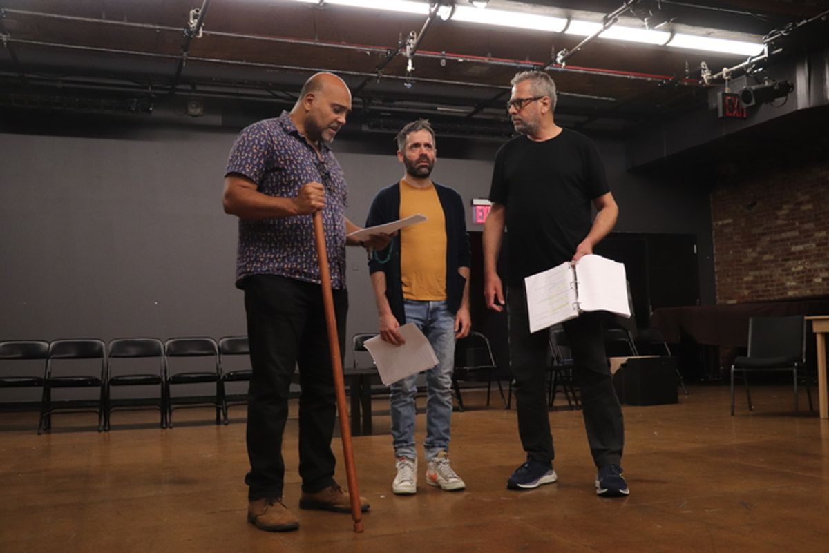 Haythem Noor, Ramzi Khalaf, and Khalifa Natour  at 