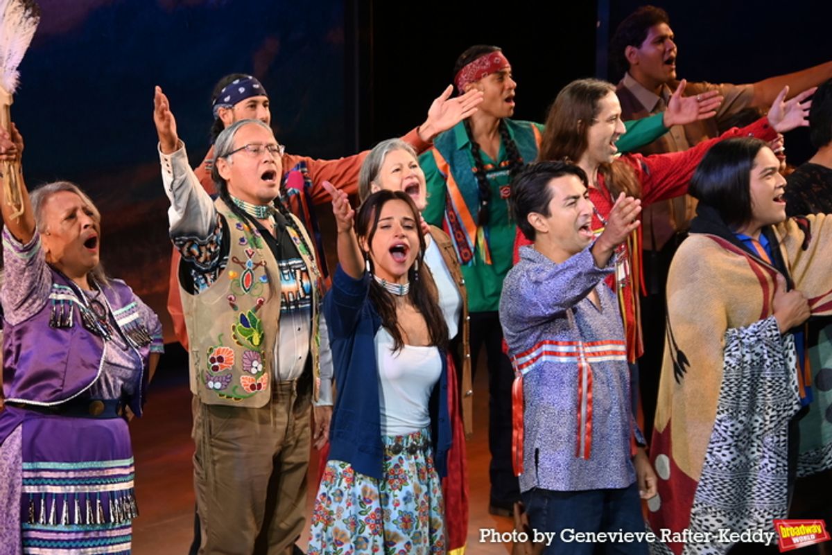 Irma-Estel Laguerre, Brent Florendo, Angela Gomez, Shaun Taylor-Corbett and Spencer Battiest at 