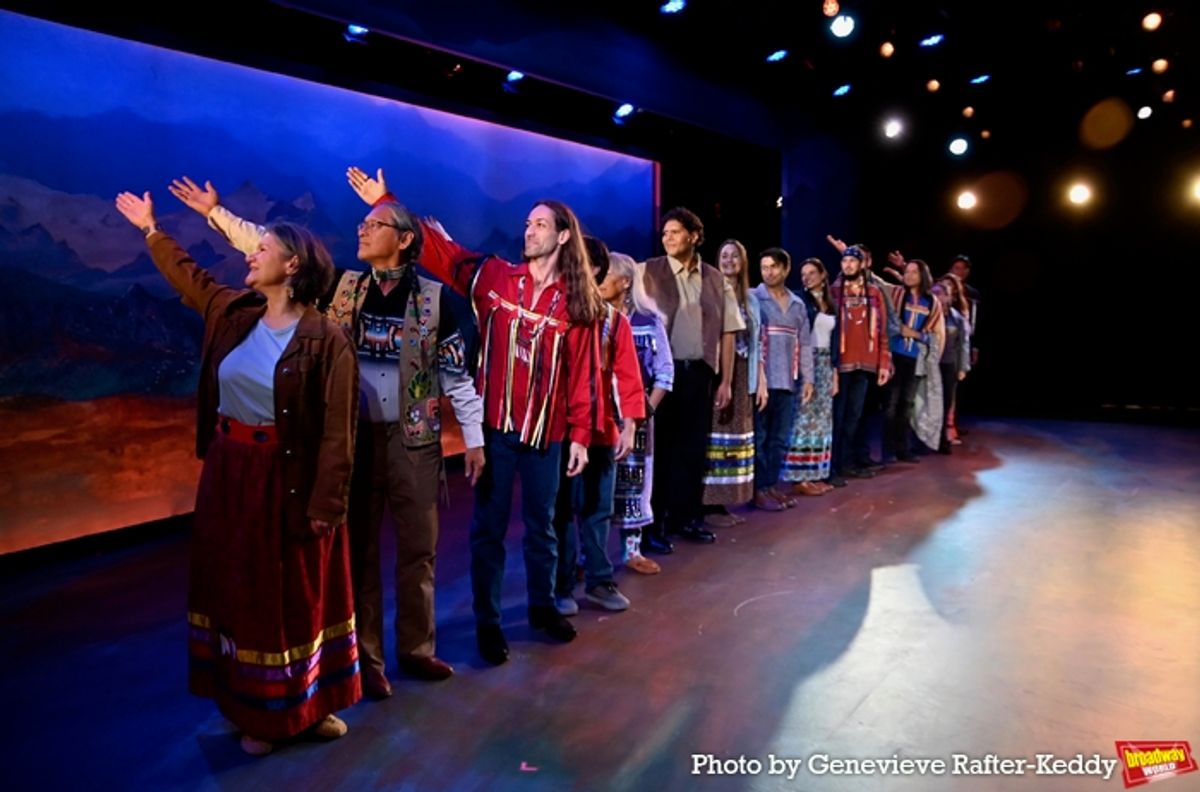 The Cast that includes-Jeff Barehand, Spencer Battiest, Aubee Billie, Xander Chauncey, Bonale Fambrini, Brent Florendo, Chava Florendo, Angela Gomez, Irma-Estel Laguerre, Johnlee Lookingglass, Michelle Rios, Glen Stanton, Sampwe Tarrant, Shaun Taylor-Corbett, Chelsea Zeno at 