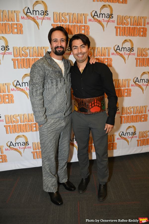 Lin-Manuel Miranda and Shaun Taylor-Corbett Photo