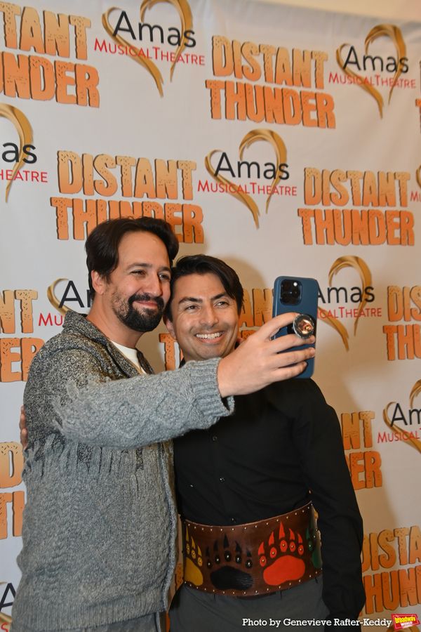 Lin-Manuel Miranda and Shaun Taylor-Corbett Photo