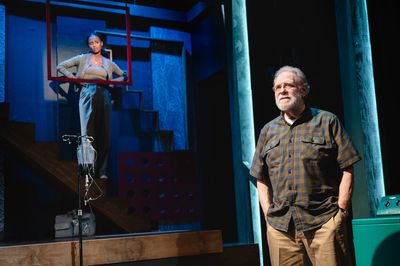 Lakisha May and Richard Masur Photo