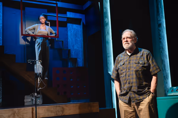 Lakisha May and Richard Masur Photo
