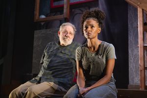 Richard Masur and Lakisha May @ BroadwayWorld Richard Masur and Lakisha May Photo
